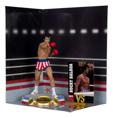 Rocky Movie Maniacs Rocky Balboa (short Rayas) 6 Ed. Limit
