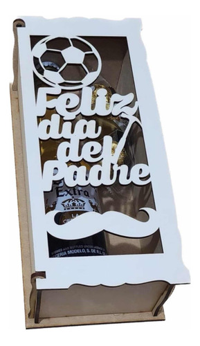 Pack 6 Cajas Bandejas Porta Cerveza Día Del Padre Souvenirs