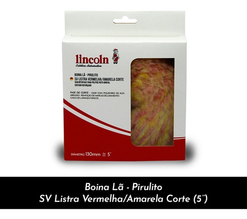 Boina Para Corte Pirulito De Lã Sem Interface 5'' Lincoln
