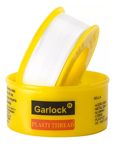 10 Cintas Teflón Garlock Plastithread Premium 3/4'' X 6mt