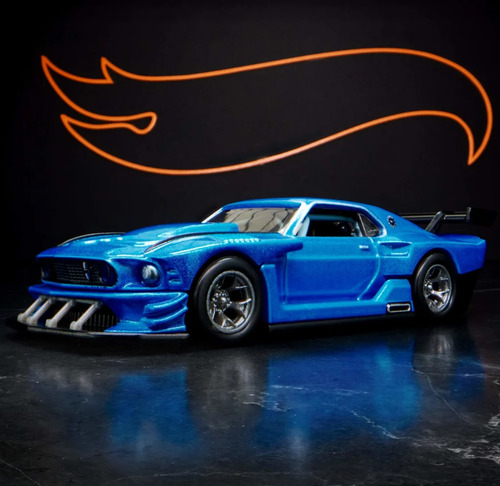 Hot Wheels Elite 64 Modified 69 Ford Mustang 1:64