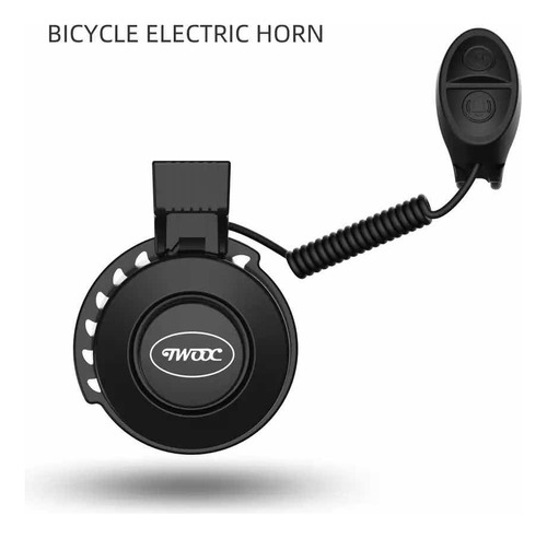 Corneta Bicicleta / Moto. Recargable (4 Sonidos- 100db)