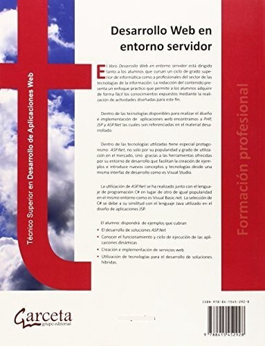 Desarrollo Web En Entorno Servidor (texto (garceta))