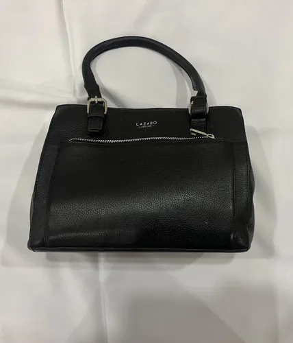 Cartera lazaro negra deals