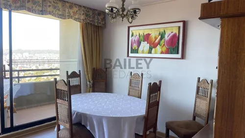 Arriendo Departamento Amoblado Viña Del Mar Marzo- Dic