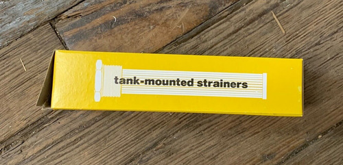 New Flow Ezy Filters R54-100 Tank Mounted Strainer Ssm