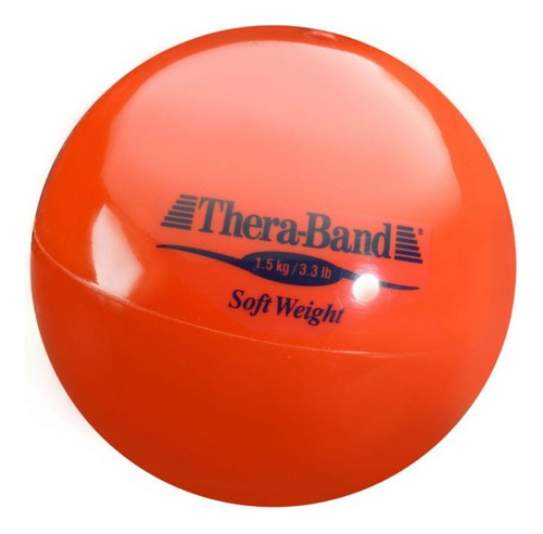 Pelota Con Peso 1 Kilo Y Medio Roja Thera Band Original