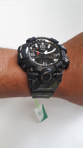 Relógio Masculino Tático Militar Prova D'água Original