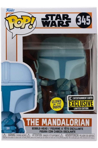 The Mandalorian, Holograma Que Brilla En La Oscuridad. Pop! 