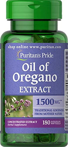 Extracto De Aceite De Orégano Puritan's Pride 0.05 Oz