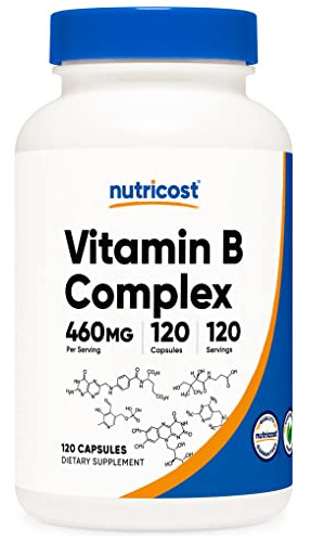 Complejo De Vitamina B De Alta Potencia Nutricost Fw0e5