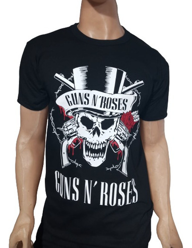 Remera De Rock  Guns N' Roses   100% Algodon