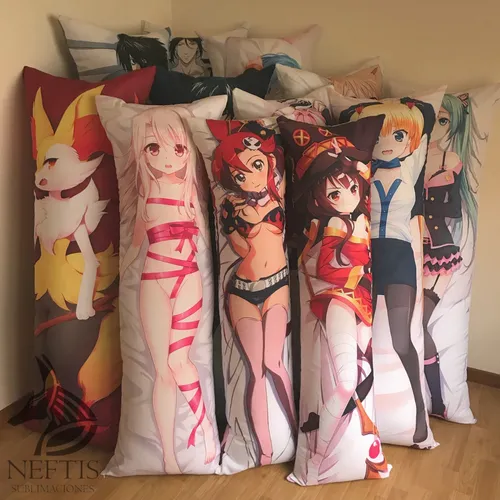 Almohadas con waifus hotsell