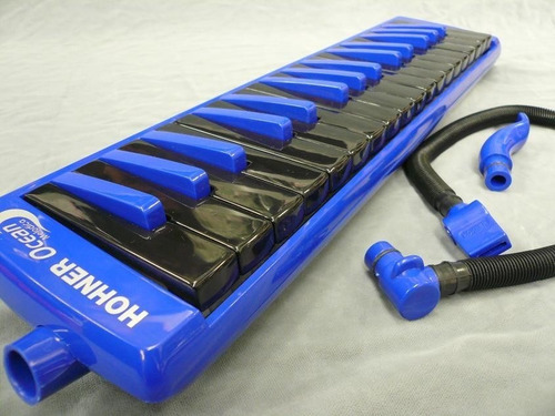 Imagen 2 de 7 de Flauta Melodica Hohner Ocean Pro 32 Teclas + Estuche Rigido