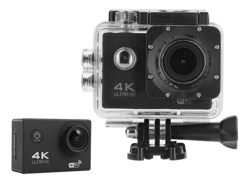 Câmera Sport Action 4k 25fps Wi-fi Preto Sj4000