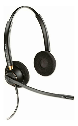 Plantronics 89434-01 Wired Headset, Black