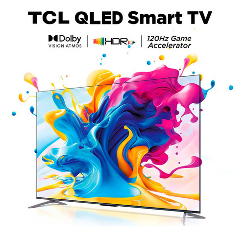 Imagen 2 de 12 de Qled 75 Tcl 75c645 4k Hdr Smart Tv Google Tv