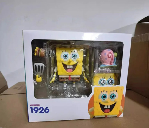 Figura Bob Esponja Tipo Nendoroid Good Smile Company Bootleg (Usado)