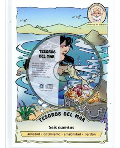 Libro Tesoros Del Mar Seis Cuentos (book & Cd) (spanish Edi