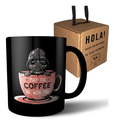 Taza De Cerámica Negra - Star Wars - Coffe