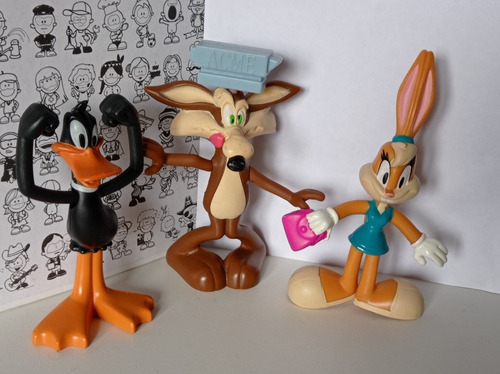 Looney Tunes Pato Lucas Lola Bunny Coyote Mc Donalds 2012