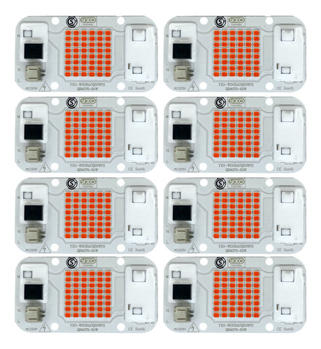 X8 Led Yxo 50w Samsung Quantum Full Spectrum 370-780nm Grow