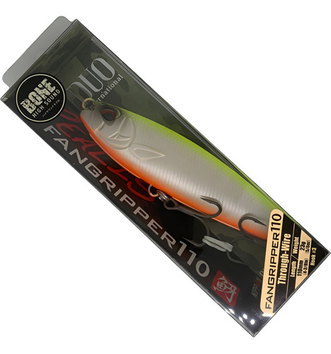 Isca Artificial Duo Internacional Fangripper 110 - Cores Cor Bcc3536 Mat Pearl Chart Ob Ii