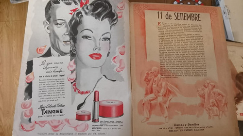 Damas Y Damitas Septiembre 1945 Moda Vintage Femenina (Usado)