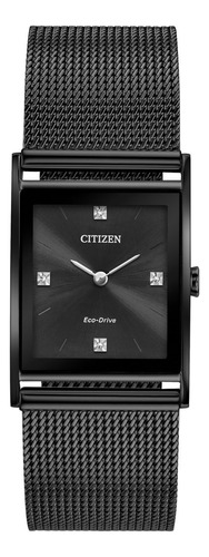 Citizen Axiom Mesh Bracelet Diamond Bl6008-53e .... Dcmstore Color de la correa Negro Color del bisel Negro Color del fondo Negro