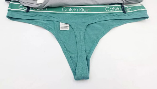 Calvin Klein Set 3 Tangas Bamboo Mujer Originales
