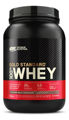 Proteina 100% Whey Gold Standard - 2 Lb Optimum Nutrition On