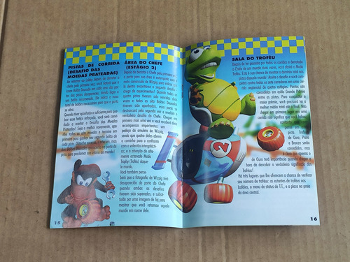 Manual Original -- Diddy Kong Racing -- Nintendo 64 / N64 (Usado)