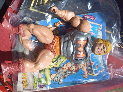 Figura Motu Master Of The Universe He Man Battle Armor Vin (Usado)