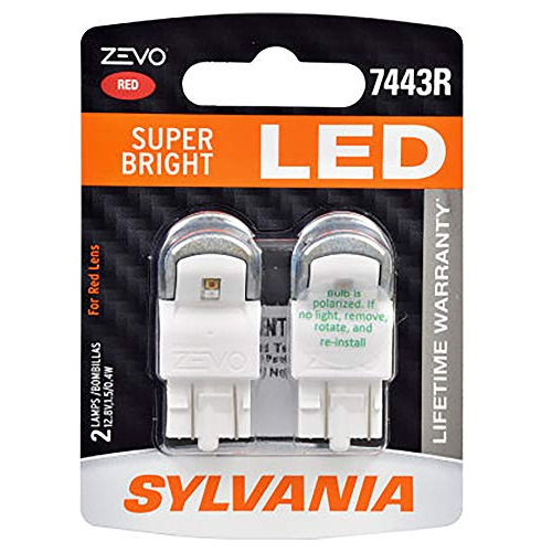 7443 T20 Zevo Led Bulbo Rojo Brillante, Ideal Luces De ...