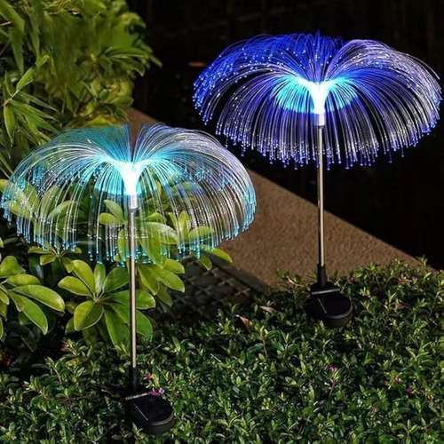 Luces Led Solares Con Forma De Medusa Para Exteriores, Jardí