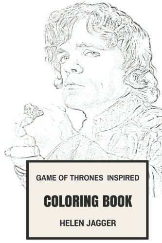 Game Of Thrones Inspired Coloring Book American Fantasy Dram