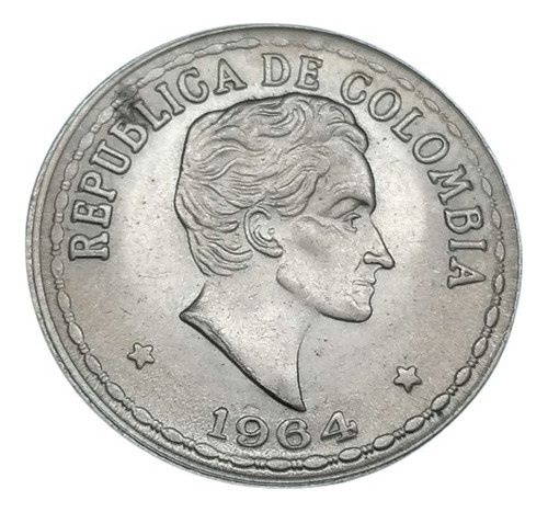 Colombia Moneda 20 Centavos 1964