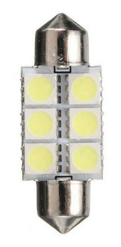 Lampara Tubular Led 6 Smd 36-39 Mm - Interior Patente Baul