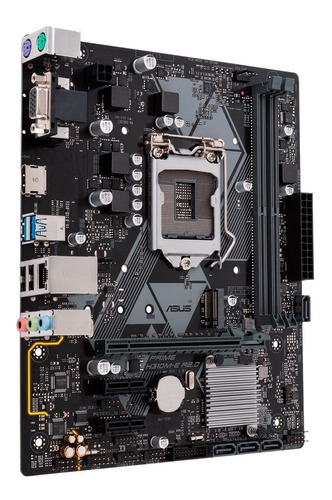 Imagem 3 de 4 de Placa Mãe Asus Intel 8ª 9ª Ger H310m-e R2.0/br Ddr4 Lga 1151