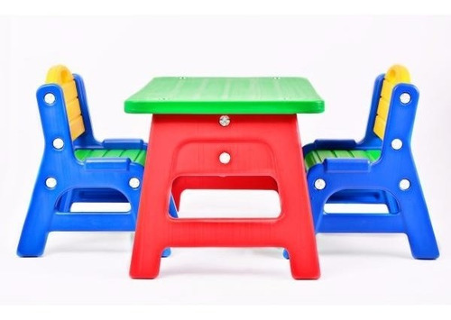 Imagen 6 de 9 de Mesa Y Silla Infantil Rodacross Mesita Y 2 Sillas Planeta