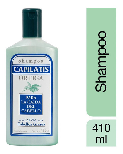 Capilatis Ortiga Shampoo Cabellos Grasos Con Salvia X 410ml