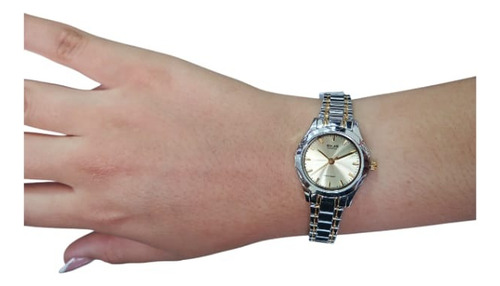 Reloj Casio Dama Ltp-1275sg-9adf / Plateado Dorado Analógico