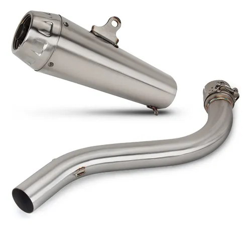Sistema De Escape Slip-on Para Motocicleta, Completamente De