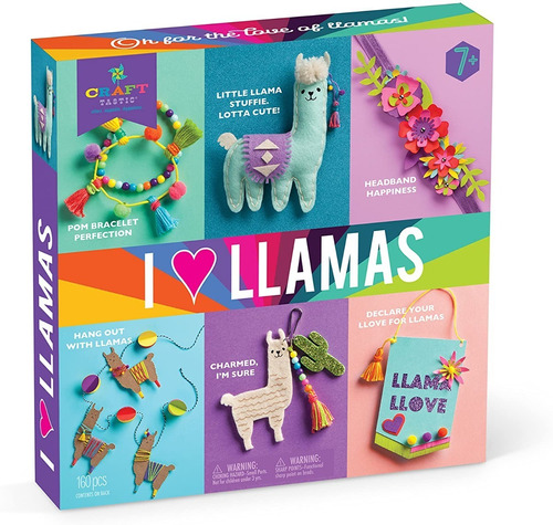 Kit Manualidades Amo Las Llamas Ann Williams Original