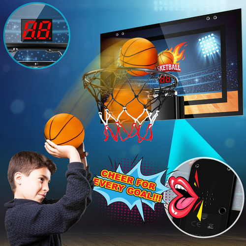 Canasta De Baloncesto Indoor Con Tablero Electrónico Ews