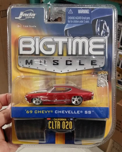 Jada Bigtime Muscle '69 Chevy Chevelle Ss 1:64 Envio Gratis