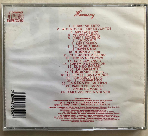 Gerardo Reyes Cd 24 Exitos Rancheros (Usado)