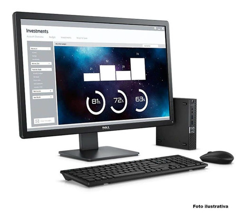 Mini ordenador Dell 3040 Intel Core I3 6100t 4 GB 500 GB Wifi