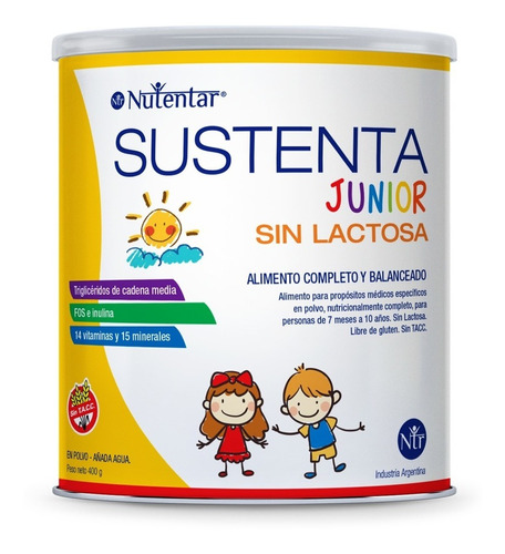 Sustenta Junior Sin Lactosa Por Caja