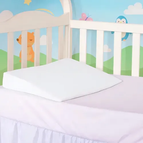 Travesseiro Anti Refluxo Berço Bebê Rampa Cama Grávida Tam G Popz...